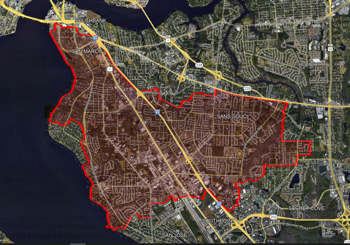 Nira Street Sewer Line - Map of Service Area Nira Street Sewer Line - Map of Service Area